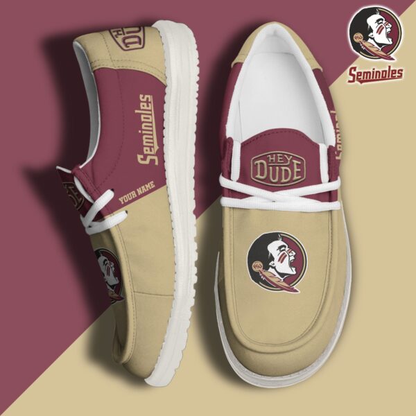 Tubopro Florida State Seminoles Personalized Hey Dude Shoes For Men And Women