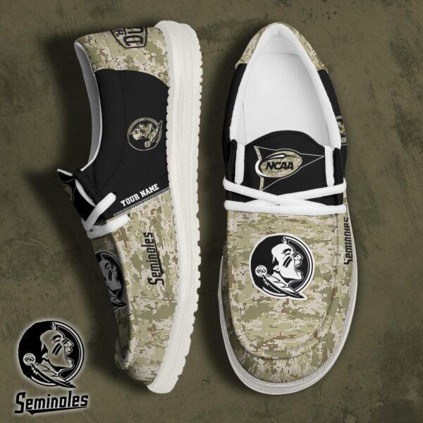 Tubopro Florida State Seminoles Personalized Hey Dude Shoes For Men And Women