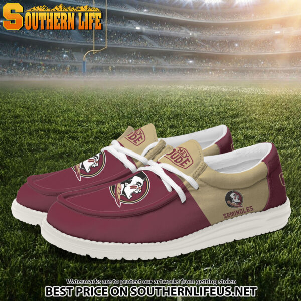 Tubopro Florida State Seminoles Personalized Hey Dude Shoes For Men And Women - Image 2