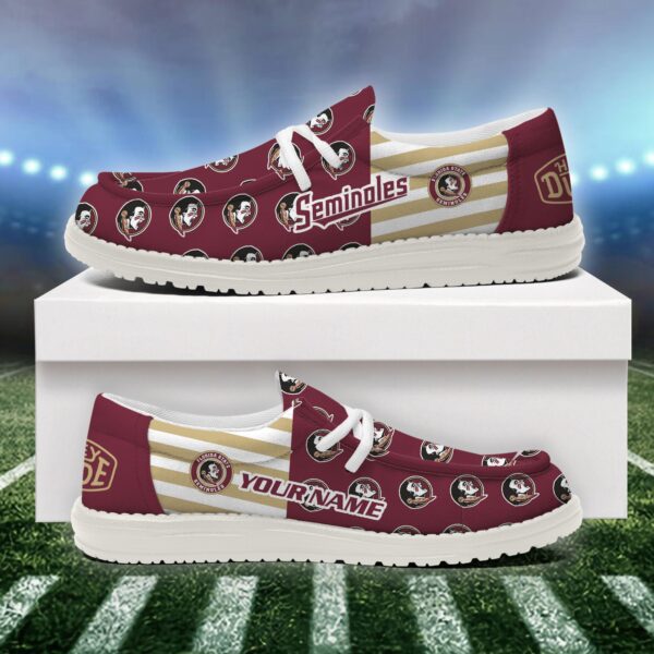 Tubopro Florida State Seminoles Personalized Hey Dude Shoes For Men And Women - Image 2