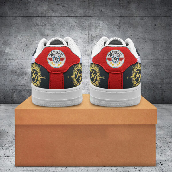 Tubopro Foo Fighters Air Low-Top Sneakers Shoes For Men And Women - Image 3