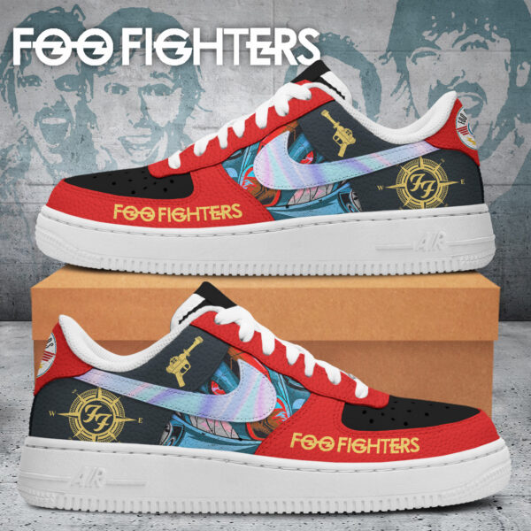Tubopro Foo Fighters Air Low-Top Sneakers Shoes For Men And Women