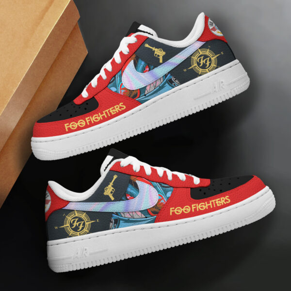 Tubopro Foo Fighters Air Low-Top Sneakers Shoes For Men And Women - Image 2