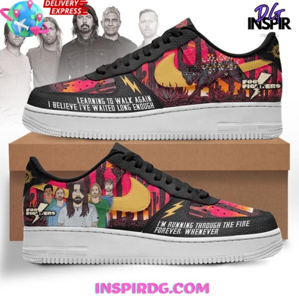 Tubopro Foo Fighters Air Low-Top Sneakers Shoes For Men And Women