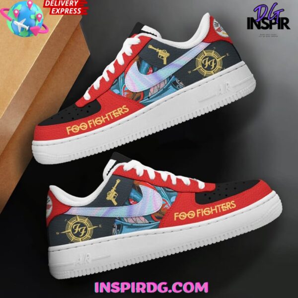 Tubopro Foo Fighters Air Low-Top Sneakers Shoes For Men And Women - Image 2