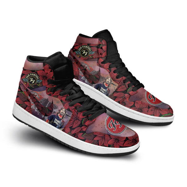 Tubopro Foo Fighters AJ1 High Sneakers Shoes For Men And Women - Image 3