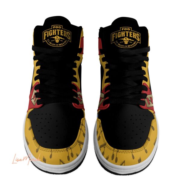 Tubopro Foo Fighters AJ1 High Sneakers Shoes For Men And Women - Image 2