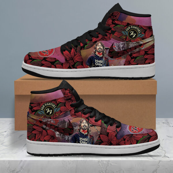 Tubopro Foo Fighters AJ1 High Sneakers Shoes For Men And Women
