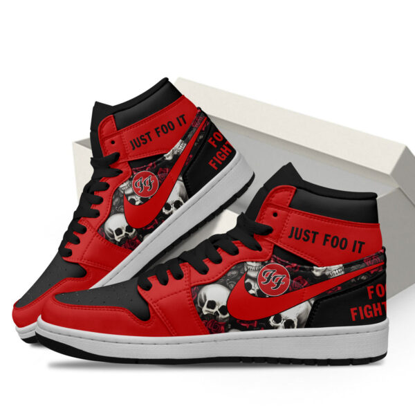 Tubopro Foo Fighters AJ1 High Sneakers Shoes For Men And Women - Image 3
