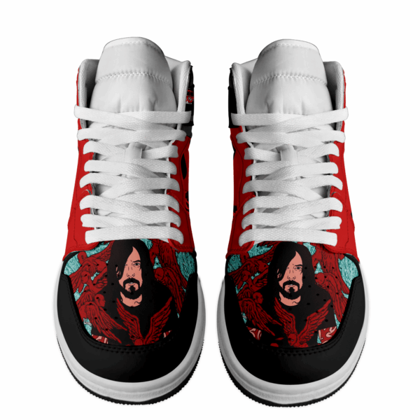 Tubopro Foo Fighters AJ1 High Sneakers Shoes For Men And Women - Image 2