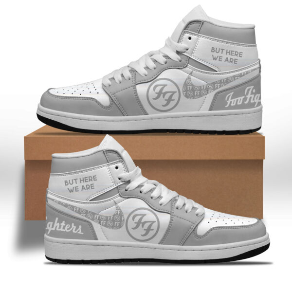 Tubopro Foo Fighters AJ1 High Sneakers Shoes For Men And Women - Image 2