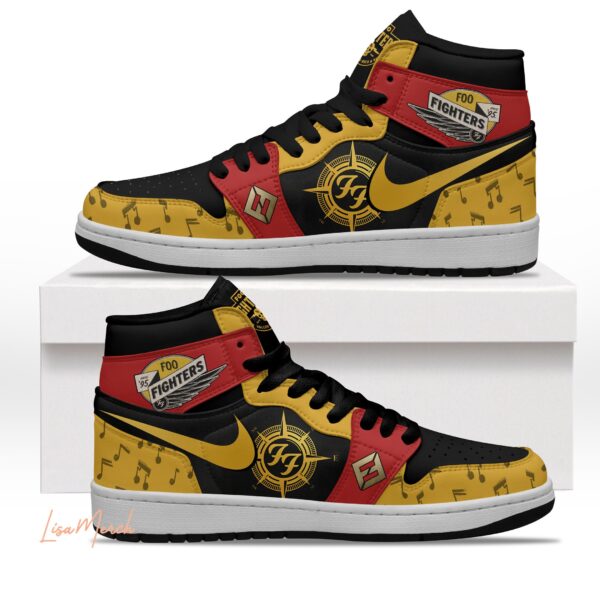 Tubopro Foo Fighters AJ1 High Sneakers Shoes For Men And Women