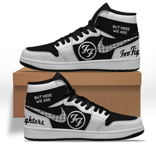 Tubopro Foo Fighters AJ1 High Sneakers Shoes For Men And Women - Image 2