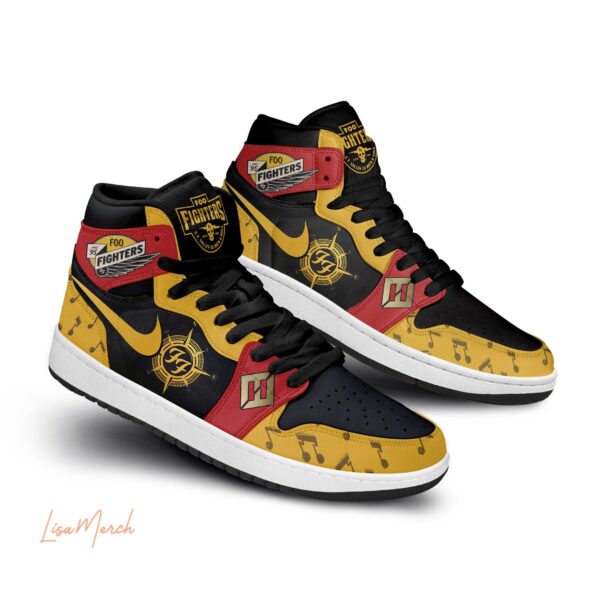 Tubopro Foo Fighters AJ1 High Sneakers Shoes For Men And Women - Image 3