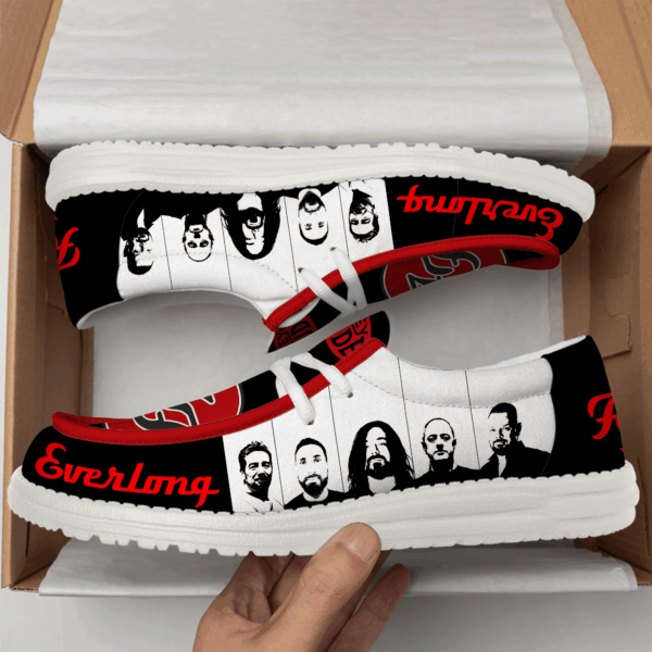 Tubopro Foo Fighters Personalized Hey Dude Shoes For Men And Women - Image 3
