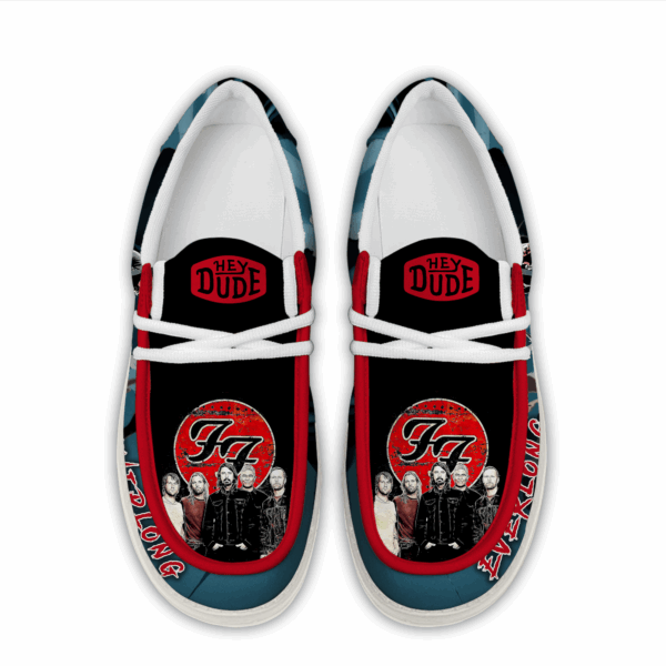 Tubopro Foo Fighters Personalized Hey Dude Shoes For Men And Women - Image 2