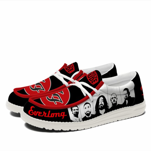 Tubopro Foo Fighters Personalized Hey Dude Shoes For Men And Women - Image 4