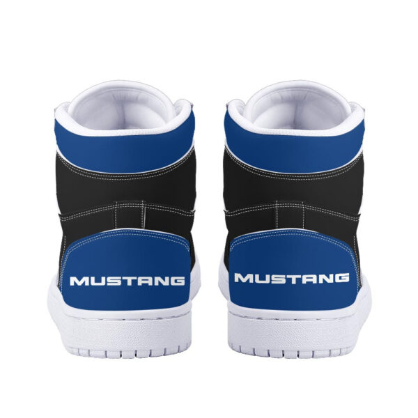 Tubopro Ford Mustang AJ1 High Sneakers Shoes For Men And Women - Image 4