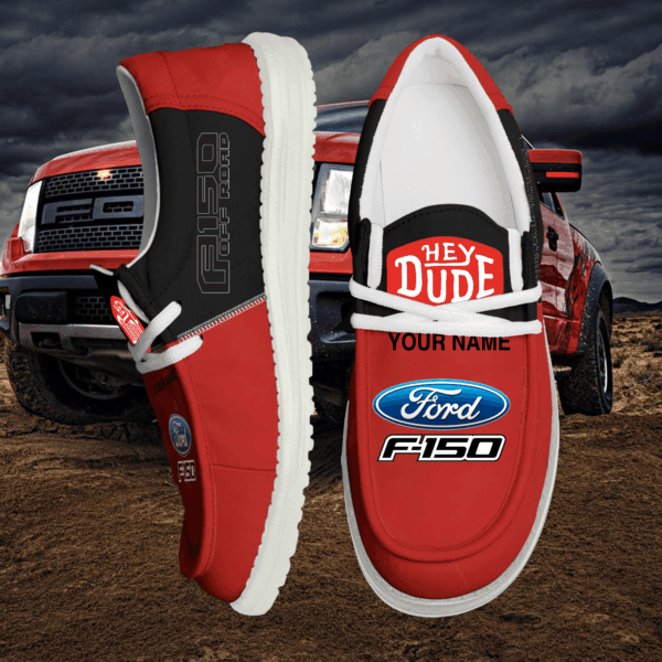Tubopro Ford Personalized Hey Dude Shoes For Men And Women