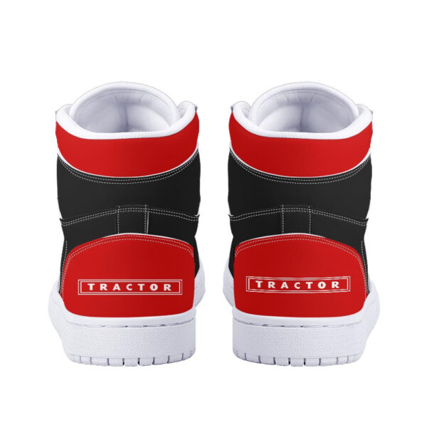 Tubopro Ford Tractors AJ1 High Sneakers Shoes For Men And Women - Image 4