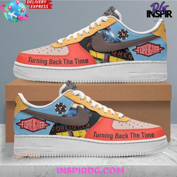 Tubopro Foreigner Turning Back the Time Air Low-Top Sneakers Shoes For Men And Women - Image 2