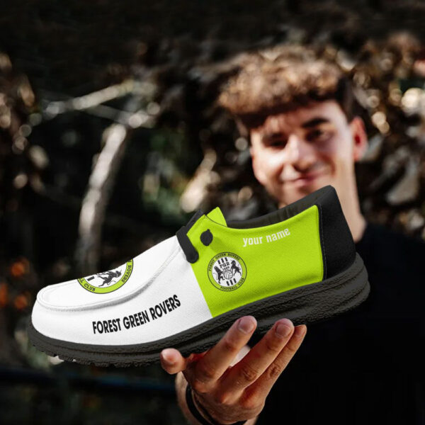 Tubopro Forest Green Personalized Hey Dude Shoes For Men And Women - Image 4