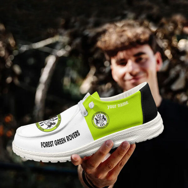 Tubopro Forest Green Personalized Hey Dude Shoes For Men And Women - Image 2