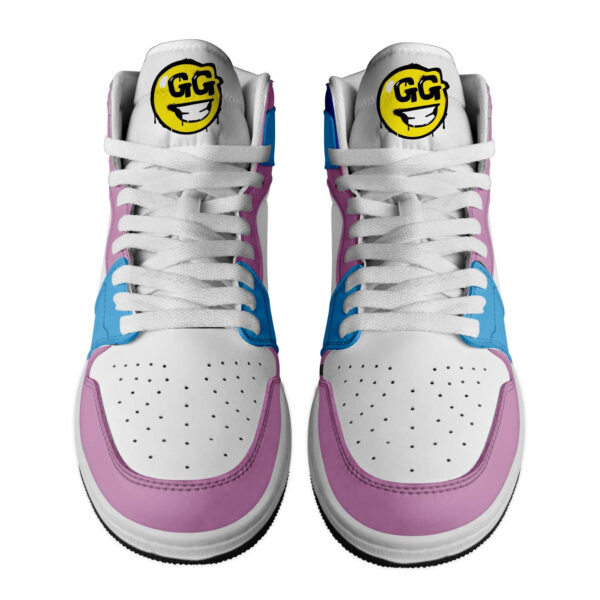 Tubopro Fortnite AJ1 High Sneakers Shoes For Men And Women - Image 2