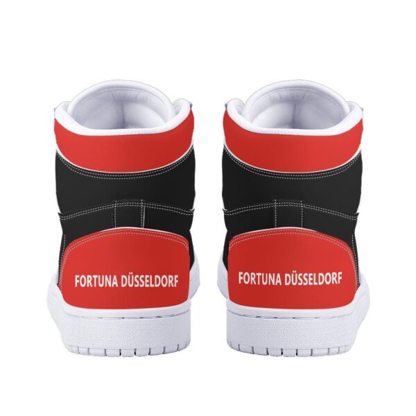 Tubopro Fortuna Dusseldorf AJ1 High Sneakers Shoes For Men And Women - Image 4