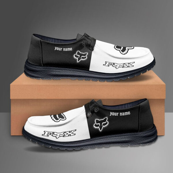 Tubopro Fox Racing Personalized Hey Dude Shoes For Men And Women - Image 5