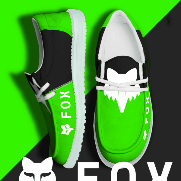 Tubopro Fox Racing Personalized Hey Dude Shoes For Men And Women