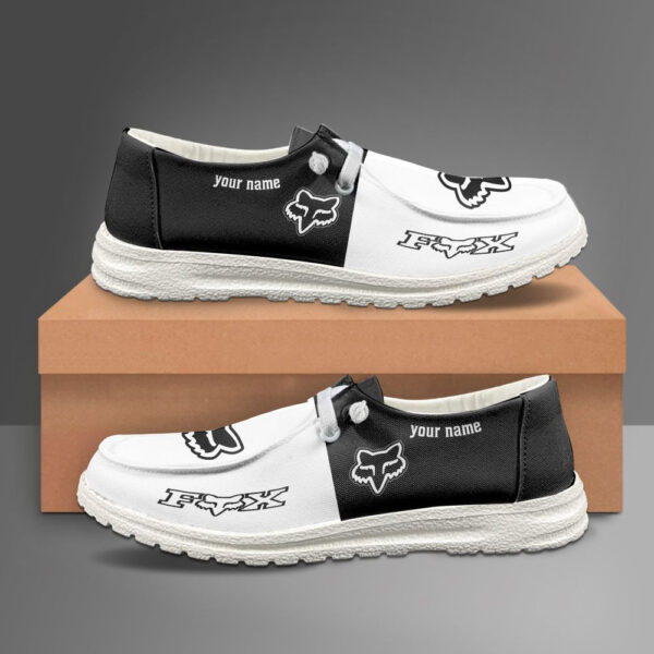 Tubopro Fox Racing Personalized Hey Dude Shoes For Men And Women - Image 2