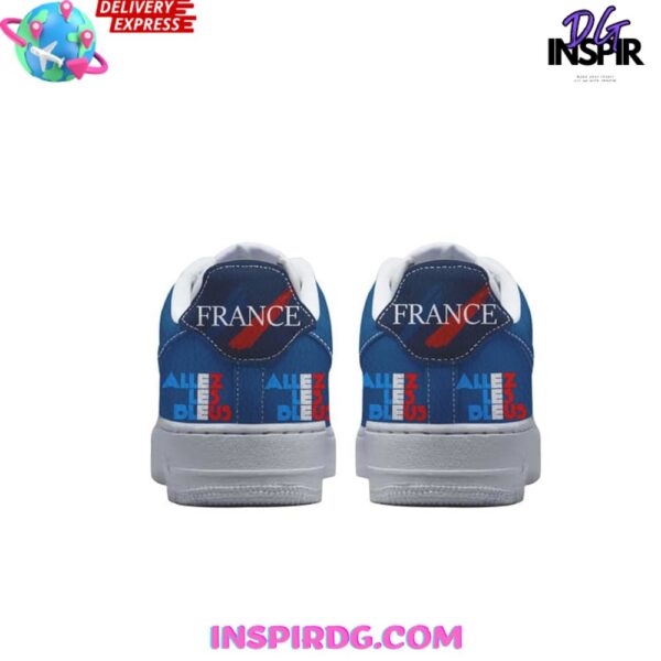 Tubopro France Allez Les Bleus Euro Air Low-Top Sneakers Shoes For Men And Women - Image 3