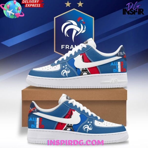 Tubopro France Allez Les Bleus Euro Air Low-Top Sneakers Shoes For Men And Women