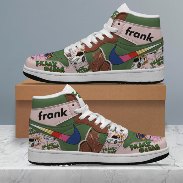 Tubopro Frank Ocean AJ1 High Sneakers Shoes For Men And Women - Image 3