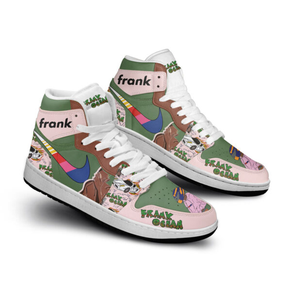Tubopro Frank Ocean AJ1 High Sneakers Shoes For Men And Women - Image 2