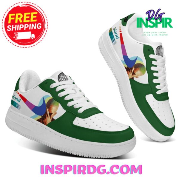 Tubopro Frank Ocean Blonde Album Fan Air Low-Top Sneakers Shoes For Men And Women - Image 2