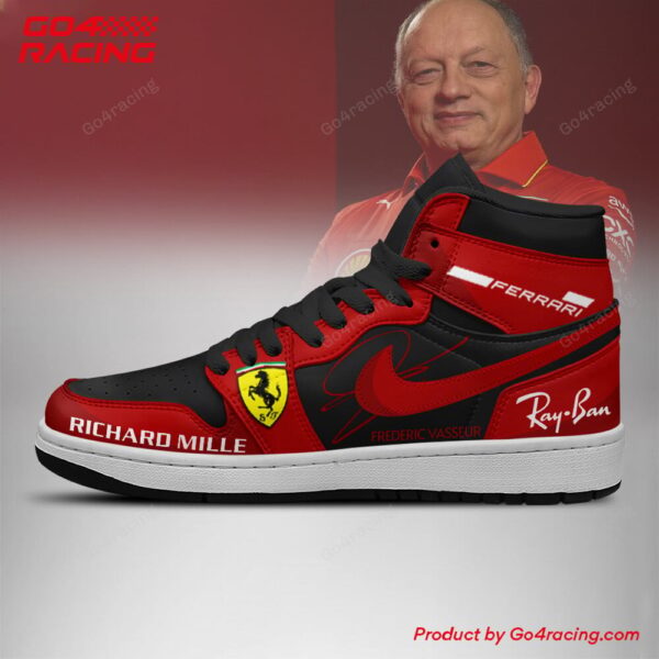 Tubopro Frédéric Vasseur AJ1 High Sneakers Shoes For Men And Women - Image 2