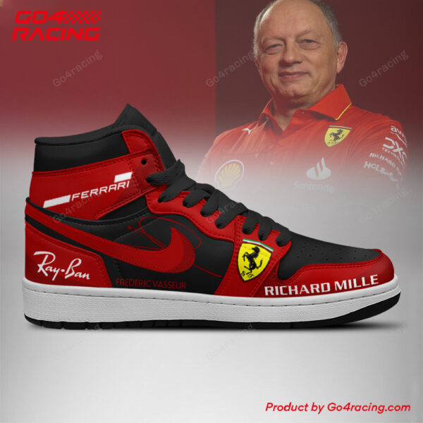Tubopro Frédéric Vasseur AJ1 High Sneakers Shoes For Men And Women - Image 3