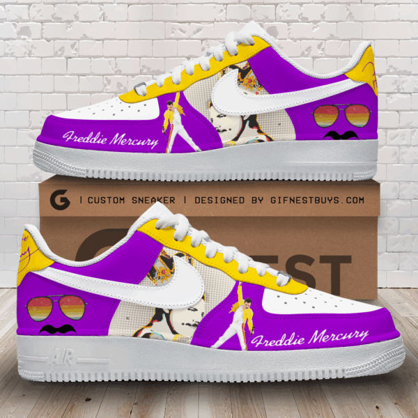Tubopro Freddie Mercury Air Low-Top Sneakers Shoes For Men And Women