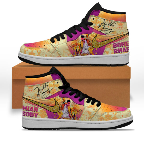 Tubopro Freddie Mercury AJ1 High Sneakers Shoes For Men And Women