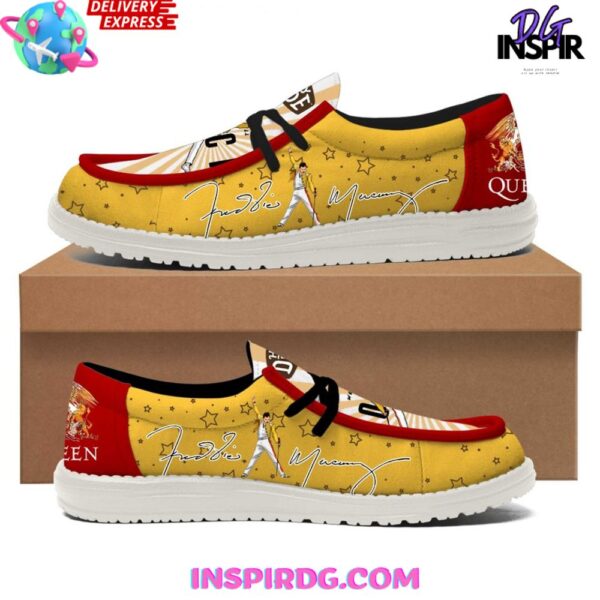 Tubopro Freddie Mercury Personalized Hey Dude Shoes For Men And Women - Image 3