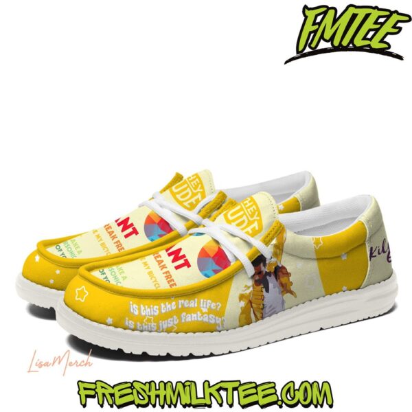 Tubopro Freddie Mercury Personalized Hey Dude Shoes For Men And Women - Image 3