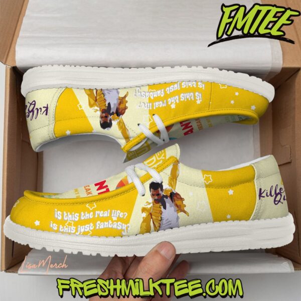 Tubopro Freddie Mercury Personalized Hey Dude Shoes For Men And Women - Image 2