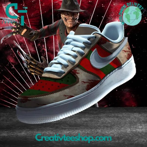 Tubopro Freddy Krueger Air Low-Top Sneakers Shoes For Men And Women