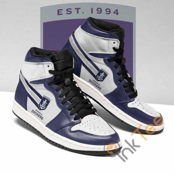 Tubopro Fremantle Dockers AFL AJ1 High Sneakers Shoes For Men And Women