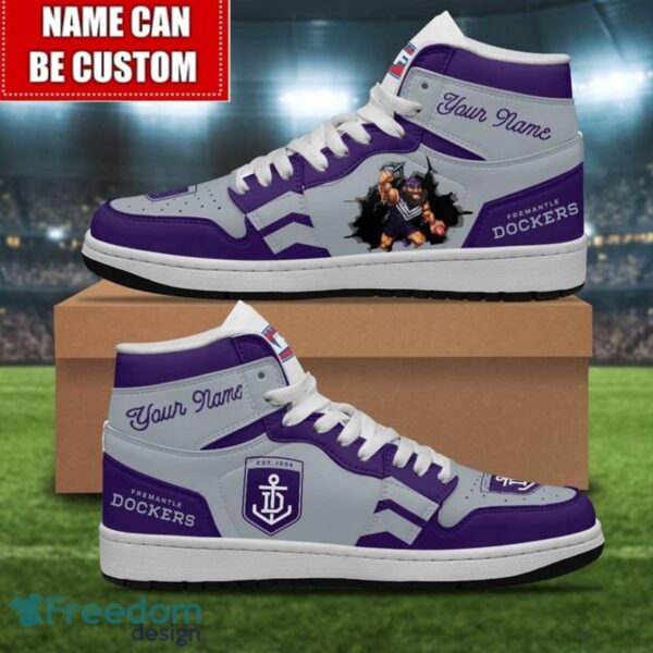 Tubopro Fremantle Dockers AJ1 High Sneakers Shoes For Men And Women