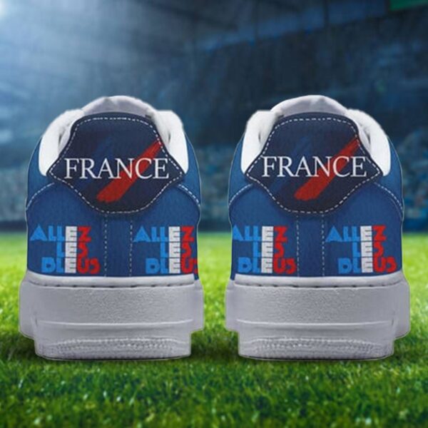 Tubopro French Football Federation Air Low-Top Sneakers Shoes For Men And Women - Image 3