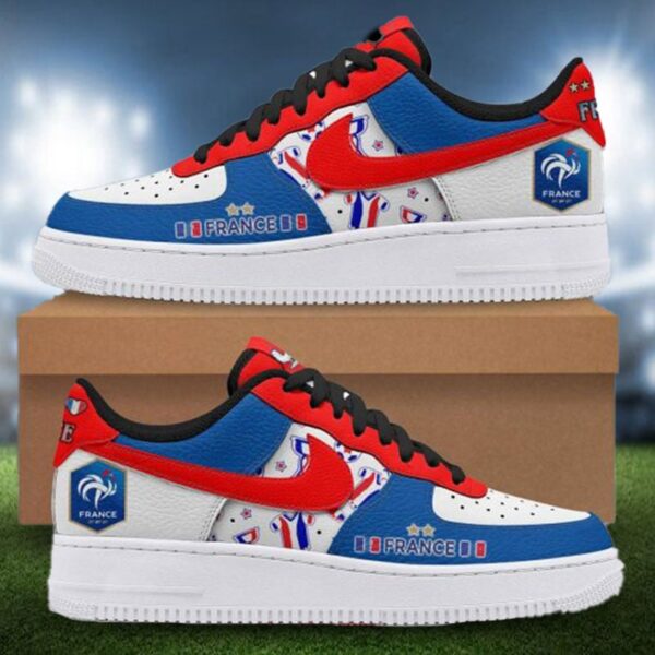 Tubopro French Football Federation Air Low-Top Sneakers Shoes For Men And Women