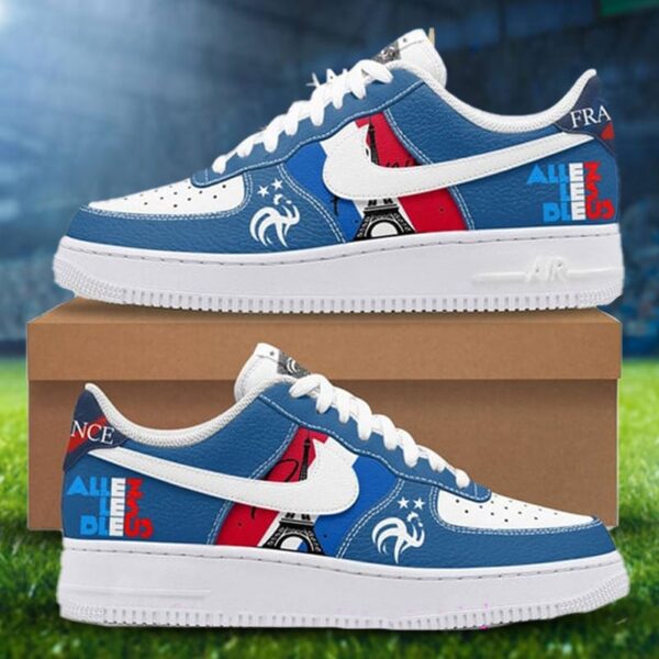 Tubopro French Football Federation Air Low-Top Sneakers Shoes For Men And Women
